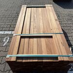 Ca. 185x Guyana Teak Planken Geschaafd, 25x70mm, lengte 185cm